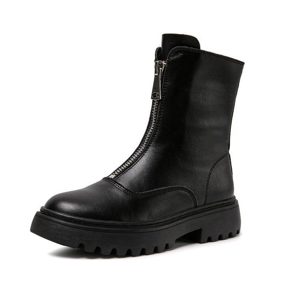 boots 2021 women's autumn round toe clogs platform fashion womens shoes zipper flat heel boots-women booties ladies riding med, Black
boots 2021 women's autumn round toe clogs platform fashion womens shoes zipper flat heel boots-women booties ladies riding med, Black