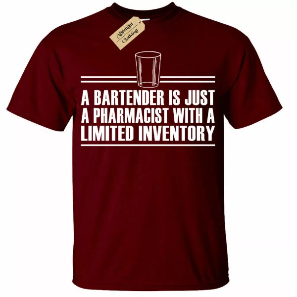 camerero limited inventario camiseta divertida pub regalo propietario barra man, White;black
camerero limited inventario camiseta divertida pub regalo propietario barra man, White;black