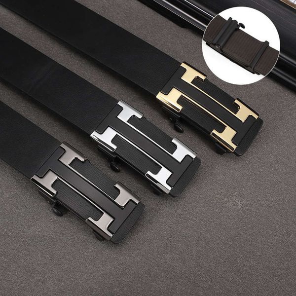 belt toothless automatic buckle men's business leisure young middle-aged belt leather, Black;brown
belt toothless automatic buckle men's business leisure young middle-aged belt leather, Black;brown