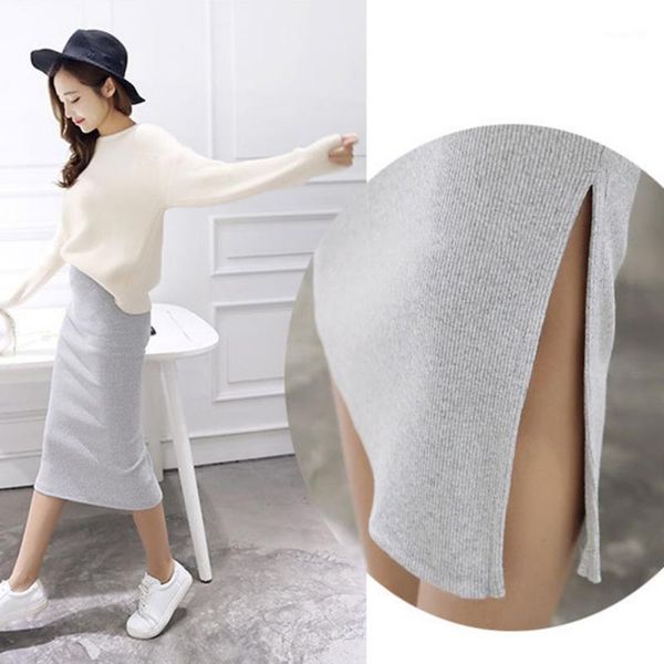 spring autumn and winter package hip skirt slit skirts women step stretch slim thin female waist long 79, Black
spring autumn and winter package hip skirt slit skirts women step stretch slim thin female waist long 79, Black