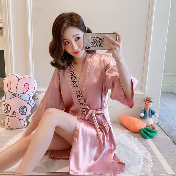 bathrobe nightgown summer pajamas bride morning gown ice girl party thin bridesmaid group wedding bathrobe
bathrobe nightgown summer pajamas bride morning gown ice girl party thin bridesmaid group wedding bathrobe