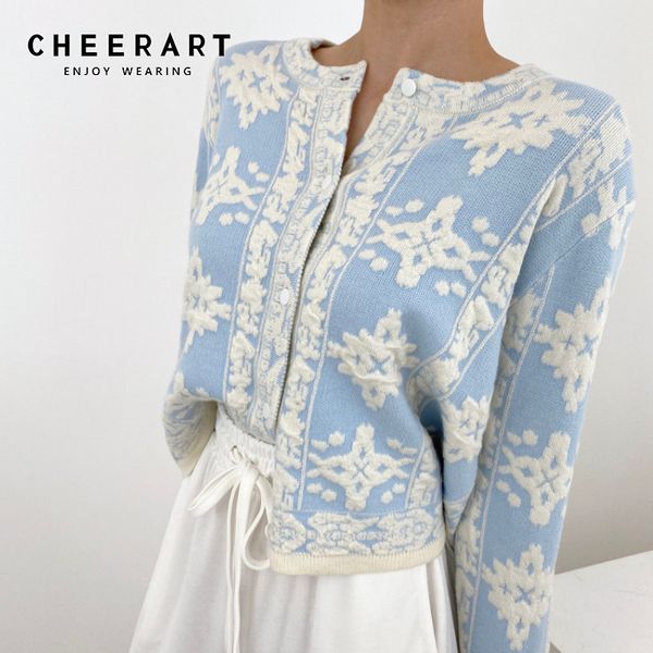autumn embroidered sweater cardigan women button up knitted long sleeve korean fashion clothing 210427, White;black
autumn embroidered sweater cardigan women button up knitted long sleeve korean fashion clothing 210427, White;black
