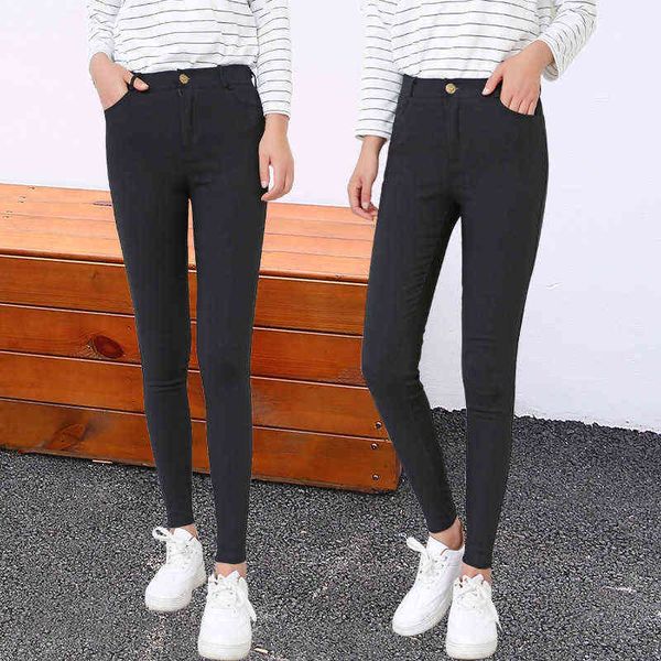 women's leggings the korean magic in summer are thin. women wear black small leg pencil long pants
women's leggings the korean magic in summer are thin. women wear black small leg pencil long pants