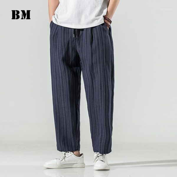 chinese style linens striped trousers summer thin loose plus size casual straight men clothing men's pants, Black
chinese style linens striped trousers summer thin loose plus size casual straight men clothing men's pants, Black
