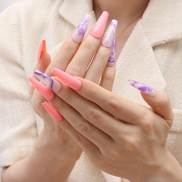 false nails gradient color t-shaped ballet nail tip glitter flesh pink art press on, Red;gold
false nails gradient color t-shaped ballet nail tip glitter flesh pink art press on, Red;gold