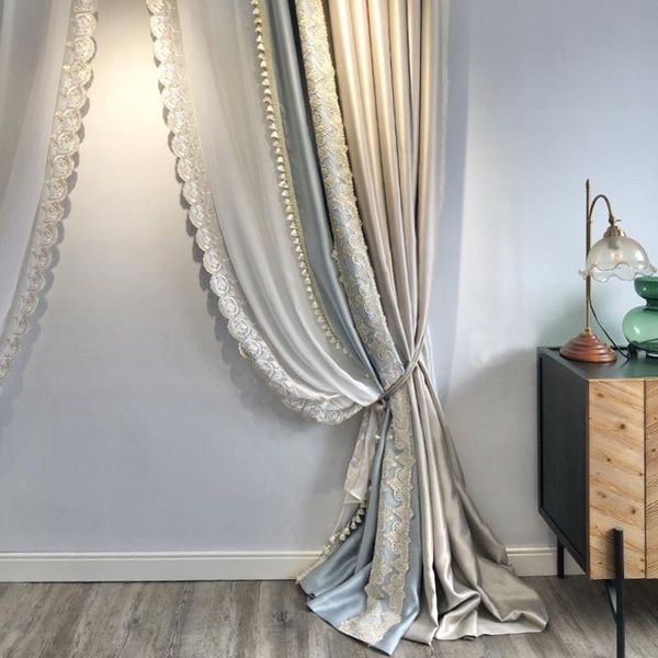 curtain & drapes french high-end curtains for living dining room bedroom atmospheric bay window silk pattern high-precision lace blackout
curtain & drapes french high-end curtains for living dining room bedroom atmospheric bay window silk pattern high-precision lace blackout
