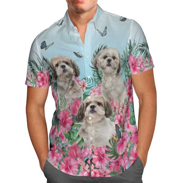 men's casual shirts flower and dog 3d printd summer breathable beach hawaiian shirt short-sleeved streetwear 5xl oversized harajuku, White;black
men's casual shirts flower and dog 3d printd summer breathable beach hawaiian shirt short-sleeved streetwear 5xl oversized harajuku, White;black