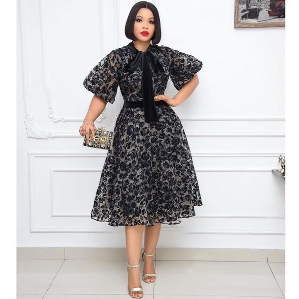 party dresses women elegant print black dress vestidos summer 2021 casual office loose bow flare sleeve knee length maxi stand-up collar, White;black
party dresses women elegant print black dress vestidos summer 2021 casual office loose bow flare sleeve knee length maxi stand-up collar, White;black