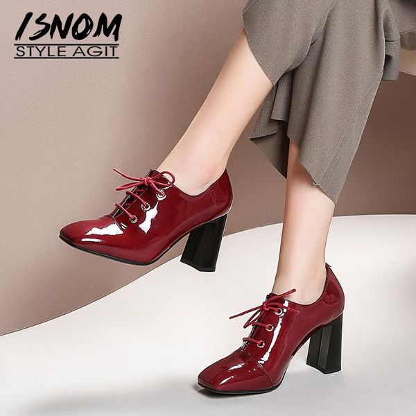 patent leather women pumps square toe lace up footwear thick high heels female shoes fashion woman 2021 spring dress, Black
patent leather women pumps square toe lace up footwear thick high heels female shoes fashion woman 2021 spring dress, Black