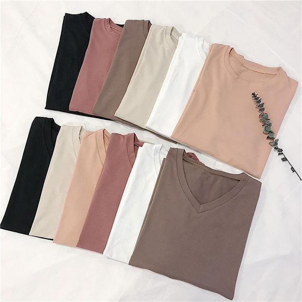 summer solid color flare bell womens t shirts sleeve short basic harajuku streetwear tee korean oversized camiseta mujer, White
summer solid color flare bell womens t shirts sleeve short basic harajuku streetwear tee korean oversized camiseta mujer, White