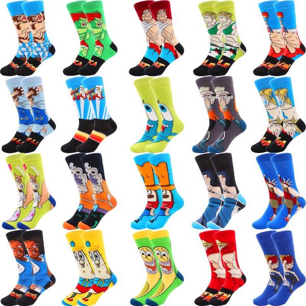 men's socks 2021 s 1 pair cute animal anime print funny novelty cartoon men women sock comfort happy colorful crew, Black
men's socks 2021 s 1 pair cute animal anime print funny novelty cartoon men women sock comfort happy colorful crew, Black