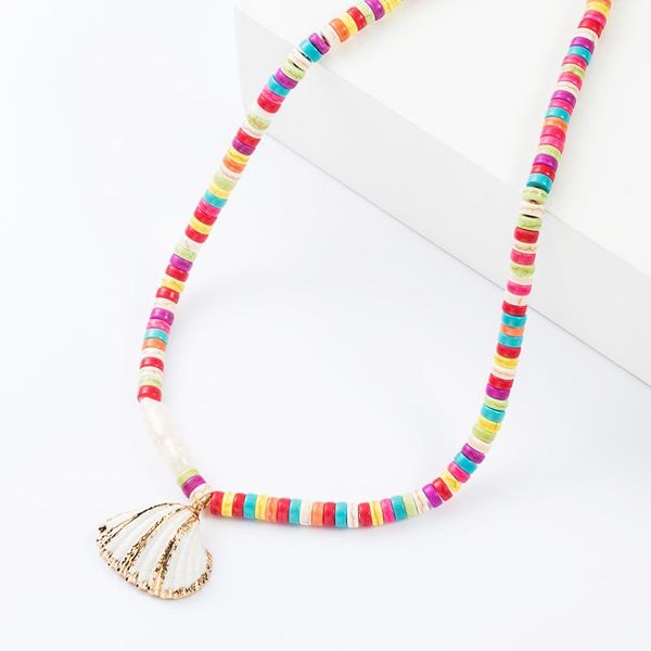 pendant necklaces yihugmbo bohemian handmade chain shell necklace women multi color wedding jewelry fashion rainbow statement, Silver
pendant necklaces yihugmbo bohemian handmade chain shell necklace women multi color wedding jewelry fashion rainbow statement, Silver