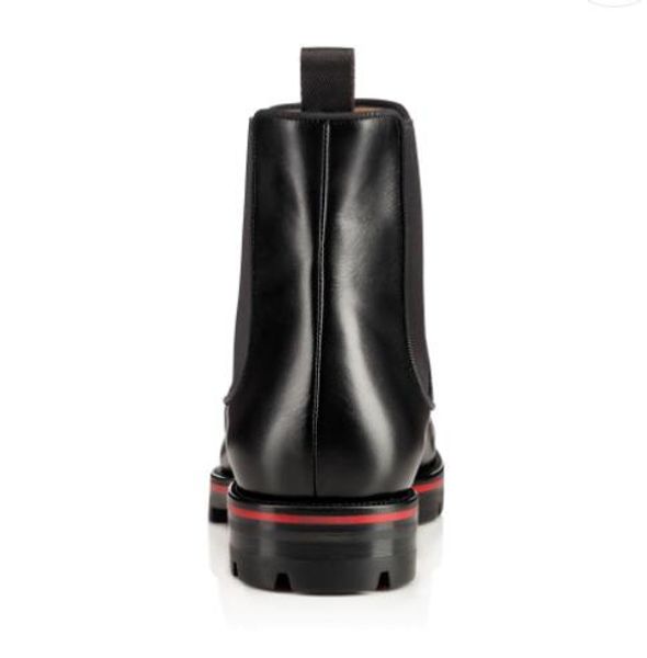 new luxury designer man ankle boots melon boots black calfskin rubber lug sole mens fashion booty famous party wedding
new luxury designer man ankle boots melon boots black calfskin rubber lug sole mens fashion booty famous party wedding