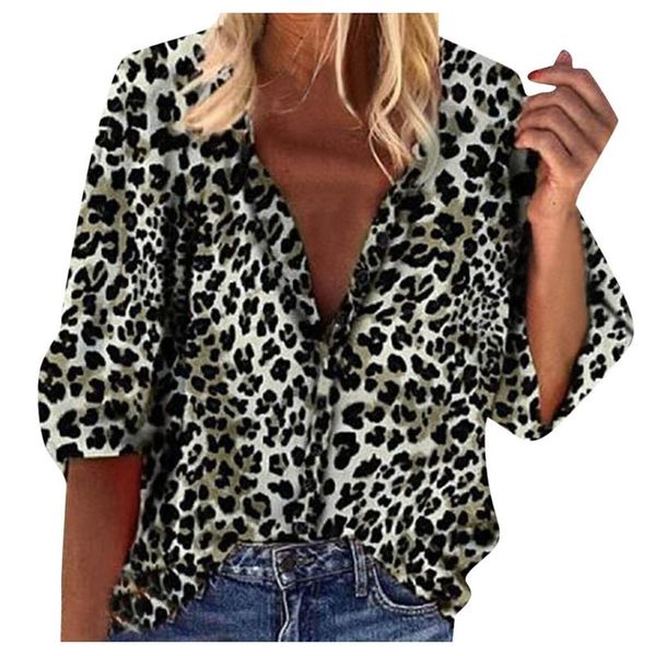 women's blouses & shirts large size summer casual half sleeve with buttons loose print v neck blusa, White
women's blouses & shirts large size summer casual half sleeve with buttons loose print v neck blusa, White