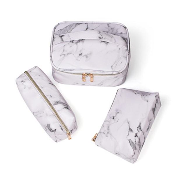 3pcs marble makeup bag toiletry travel portable cosmetic brush bags waterproof organizer & cases
3pcs marble makeup bag toiletry travel portable cosmetic brush bags waterproof organizer & cases