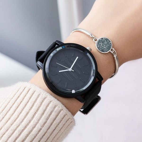 wristwatches 2021 women watches fashion leather quartz wrist watch men dress reloj hombre drop clock relogio femino, Slivery;brown
wristwatches 2021 women watches fashion leather quartz wrist watch men dress reloj hombre drop clock relogio femino, Slivery;brown