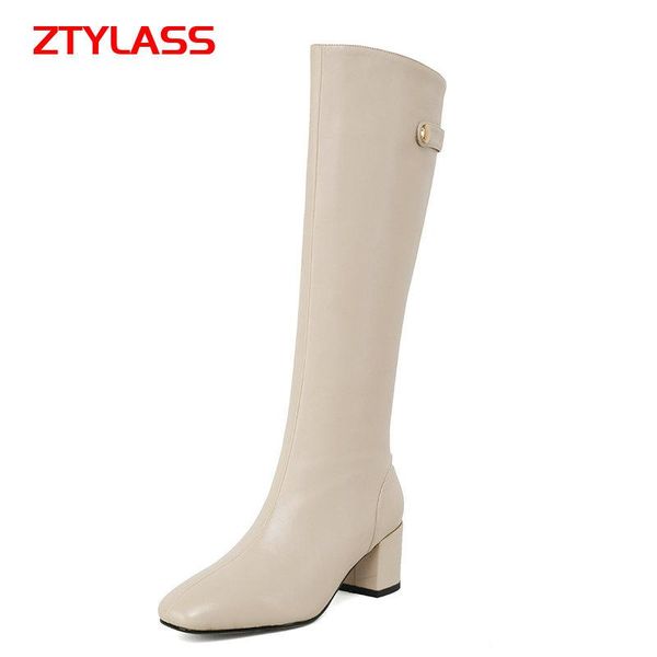 boots 2021 fashion square toe women faux leather knee high autumn winter low heel long zip shoes size 42 43, Black
boots 2021 fashion square toe women faux leather knee high autumn winter low heel long zip shoes size 42 43, Black