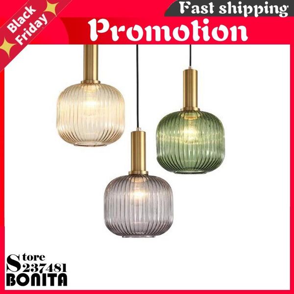pendant lamps bedside hanging simple glass lighting striped vintage small lamp electroplated gold green droplight loft
pendant lamps bedside hanging simple glass lighting striped vintage small lamp electroplated gold green droplight loft