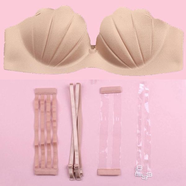 bras strapless bra push up seamless lingerie invisible backless for wedding dress plus size underwear bralette pink, Red;black
bras strapless bra push up seamless lingerie invisible backless for wedding dress plus size underwear bralette pink, Red;black
