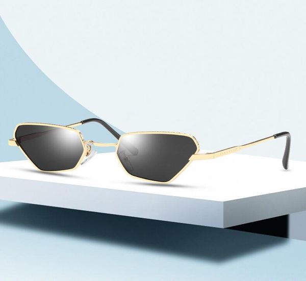 sunglasses 2021 women metal polygon sunglasses, cat's eye women's fashion small frame vintage cool style uv400, White;black
sunglasses 2021 women metal polygon sunglasses, cat's eye women's fashion small frame vintage cool style uv400, White;black