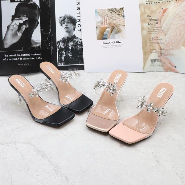 sandals km-roya 2021 summer big size 41 42 lady sandal beach clear crystal high heel dress shoes pump slides women's, Black
sandals km-roya 2021 summer big size 41 42 lady sandal beach clear crystal high heel dress shoes pump slides women's, Black
