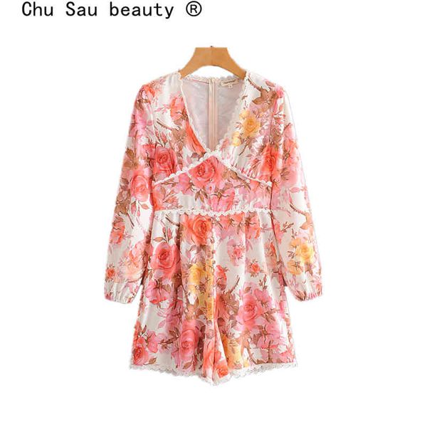beauty fashion vintage style floral print jumpsuits women boho v-neck lace splicing holiday playsuits female 210514, Black;white
beauty fashion vintage style floral print jumpsuits women boho v-neck lace splicing holiday playsuits female 210514, Black;white