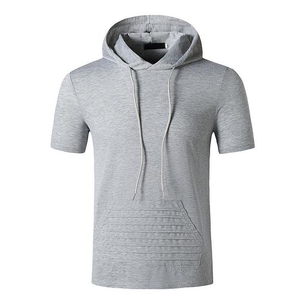 men's t-shirts gray solid t shirt men workout casual muscle gym shirts mens hooded oversized hip hop tee summer harajuku hipster, White;black
men's t-shirts gray solid t shirt men workout casual muscle gym shirts mens hooded oversized hip hop tee summer harajuku hipster, White;black