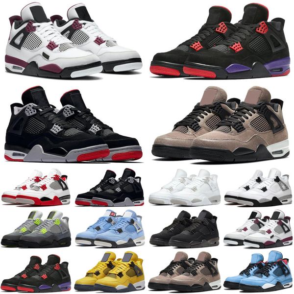 fashion university blue jumpman 4 4s men basketball shoes fire red white oreo black cat neon sports sneakers mens trainers size 7-13, White;red
fashion university blue jumpman 4 4s men basketball shoes fire red white oreo black cat neon sports sneakers mens trainers size 7-13, White;red