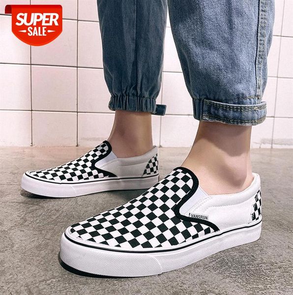 black and white plaid shoes with a pedal men's low cut classic checkerboard lazy korean students all-match canvas #hq6o
black and white plaid shoes with a pedal men's low cut classic checkerboard lazy korean students all-match canvas #hq6o