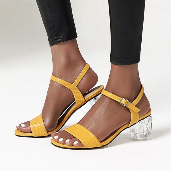 clear heels women sandals block high heel summer shoes 2021 ankle strap office lady dress party yellow plus size 34-43, Black
clear heels women sandals block high heel summer shoes 2021 ankle strap office lady dress party yellow plus size 34-43, Black
