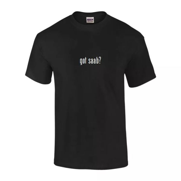 got saab t-shirt black white funny cotton swedish car aerospace t shirt s-5xl, White;black
got saab t-shirt black white funny cotton swedish car aerospace t shirt s-5xl, White;black