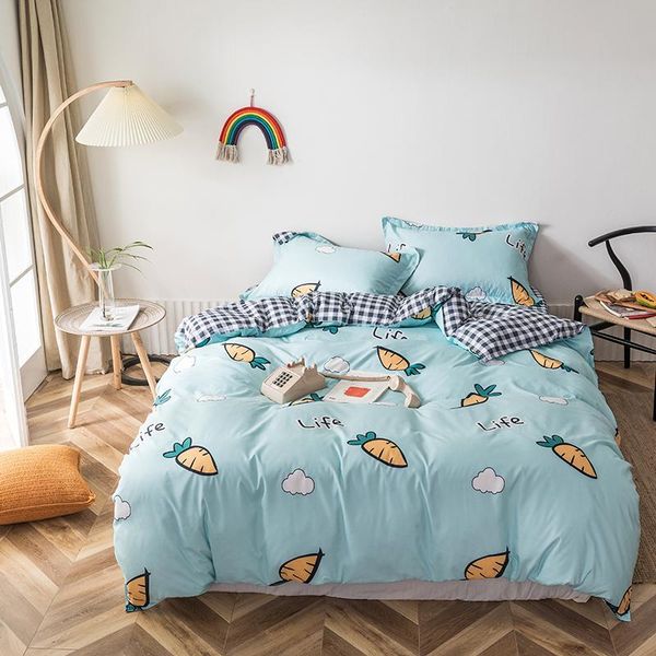 bedding sets cartoon style cute radish four-piece single dormitory bed sheet quilt cover small fresh three-piece set kawaii
bedding sets cartoon style cute radish four-piece single dormitory bed sheet quilt cover small fresh three-piece set kawaii