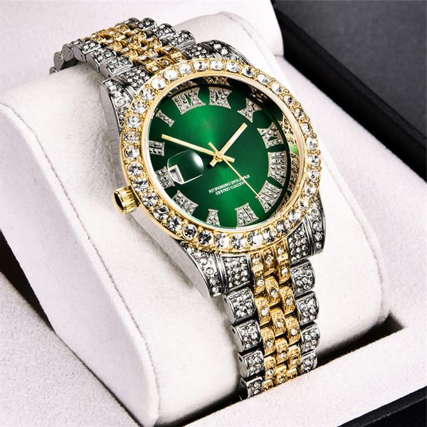 hip hop diamond luxury brand s gold analog quartz movt unique men iced out watch man relogio masculino, Slivery;brown
hip hop diamond luxury brand s gold analog quartz movt unique men iced out watch man relogio masculino, Slivery;brown