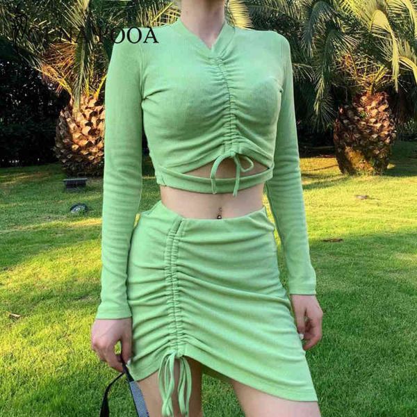genayooa fluorescente 2 and skirt set slim long sleeve women two piece outfits spring 210417, White
genayooa fluorescente 2 and skirt set slim long sleeve women two piece outfits spring 210417, White
