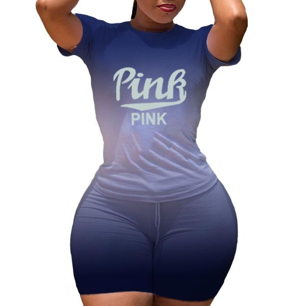 women's tracksuits ladies sports suit gradient color personality fashion short sleeve shorts casual pink 2021 summer for woman tracksui, Gray
women's tracksuits ladies sports suit gradient color personality fashion short sleeve shorts casual pink 2021 summer for woman tracksui, Gray