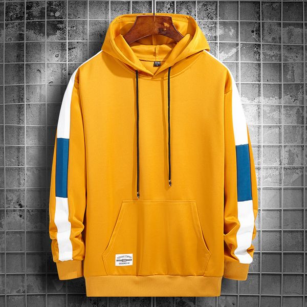 mens sweater men's spring and autumn color matching loose hooded long sleeve versatile sweater bottomed shirt couple trend clothes men, Black
mens sweater men's spring and autumn color matching loose hooded long sleeve versatile sweater bottomed shirt couple trend clothes men, Black