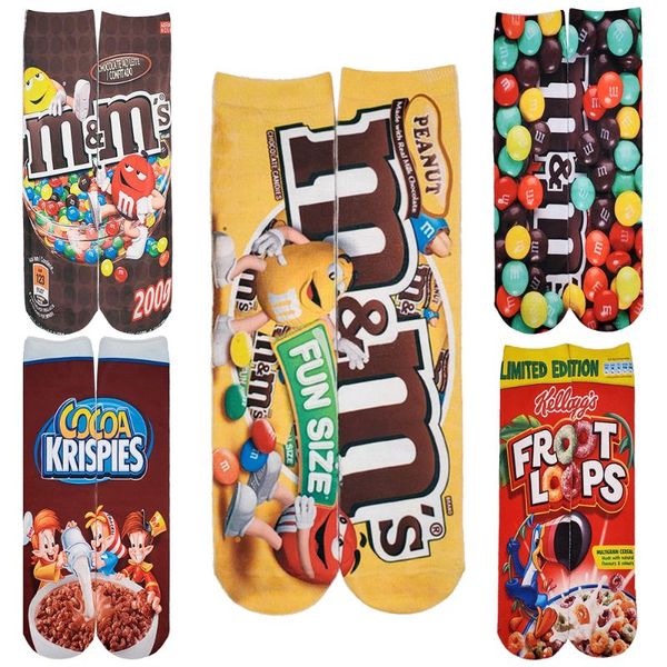 men's socks 3d creative funny art women printing potato chips knee high cotton men harajuku fashion casual long, Black
men's socks 3d creative funny art women printing potato chips knee high cotton men harajuku fashion casual long, Black