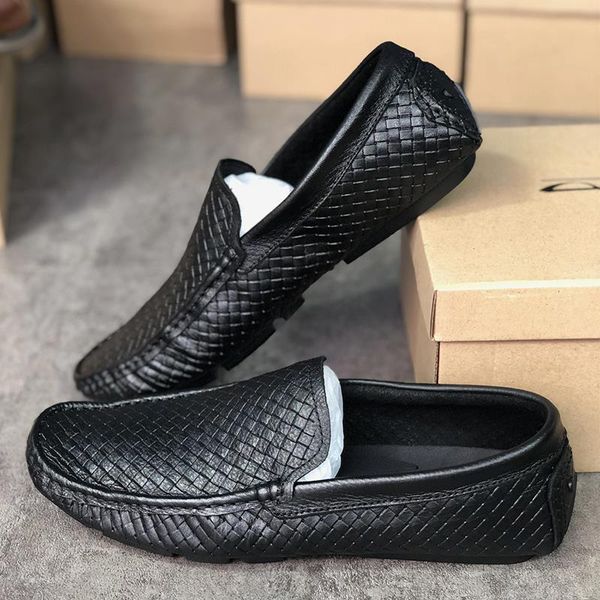 driving designer sneakers shoes walking flats mens lightweight moccasins casual leather boat slip on woven njsar, Black
driving designer sneakers shoes walking flats mens lightweight moccasins casual leather boat slip on woven njsar, Black
