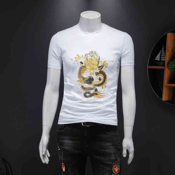 men's casual shirts big china dragon size embroidered fashion summer short male t-shirts fine streetwear t-shirt tti4, White;black
men's casual shirts big china dragon size embroidered fashion summer short male t-shirts fine streetwear t-shirt tti4, White;black