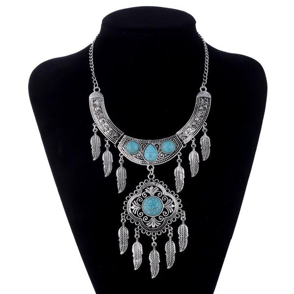 fashion maxi statement long necklaces & pendants leaves tassel collar vintage collier necklace women jewelry pendant, Silver
fashion maxi statement long necklaces & pendants leaves tassel collar vintage collier necklace women jewelry pendant, Silver