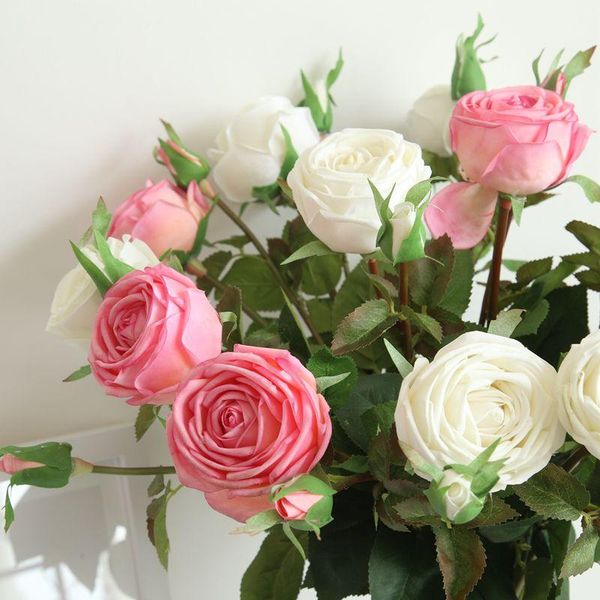 1pc silk artificial flowers real touch rose for home wedding decoration party birthday mother's gift decorative & wreaths
1pc silk artificial flowers real touch rose for home wedding decoration party birthday mother's gift decorative & wreaths