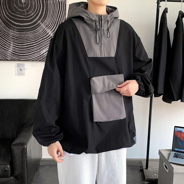 men's hoodies & sweatshirts spring and autumn youth hooded long sleeve pullover all -matching loose casual top, Black
men's hoodies & sweatshirts spring and autumn youth hooded long sleeve pullover all -matching loose casual top, Black