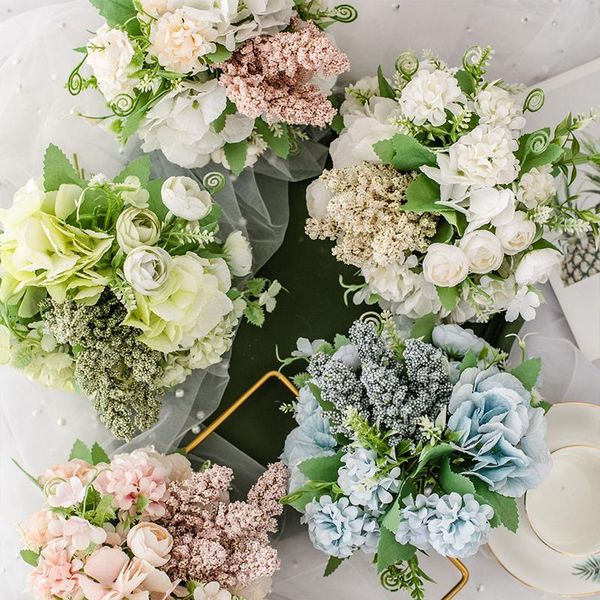 decorative flowers & wreaths artificial silk penoy rose flower bouquet fake plastic long wedding holding party marriage home table decoratio
decorative flowers & wreaths artificial silk penoy rose flower bouquet fake plastic long wedding holding party marriage home table decoratio