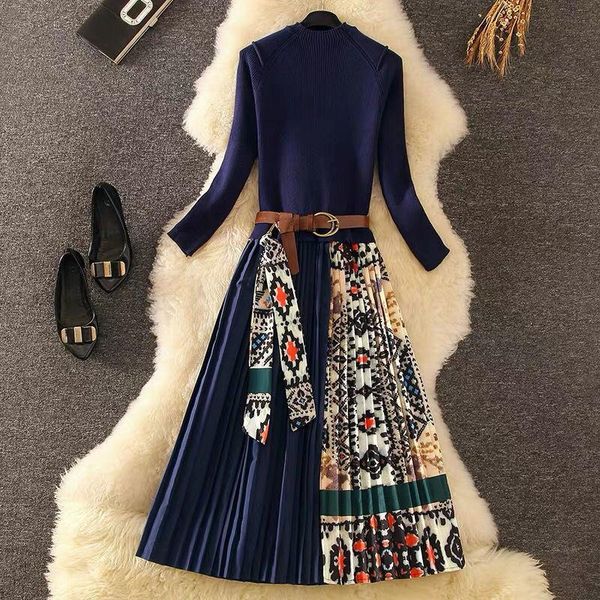 casual dresses 2021 spring korean fashion dress women's fake two piece patchwork printed pleated skirt middle sleeve, Black;gray
casual dresses 2021 spring korean fashion dress women's fake two piece patchwork printed pleated skirt middle sleeve, Black;gray