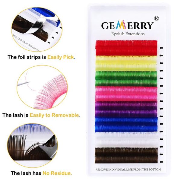 false eyelashes individual eyelash extension red pink blue ombre mink fake rainbow colored classic natural soft colorful lashes
false eyelashes individual eyelash extension red pink blue ombre mink fake rainbow colored classic natural soft colorful lashes