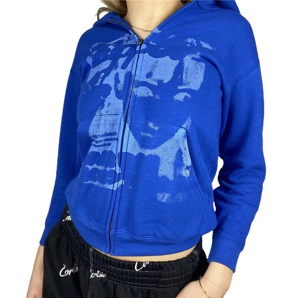 women's jackets casual women hooded jacket with pockets y2k graphic printed pattern zipper closure coat e-girls 90s streetwear, Black;brown
women's jackets casual women hooded jacket with pockets y2k graphic printed pattern zipper closure coat e-girls 90s streetwear, Black;brown