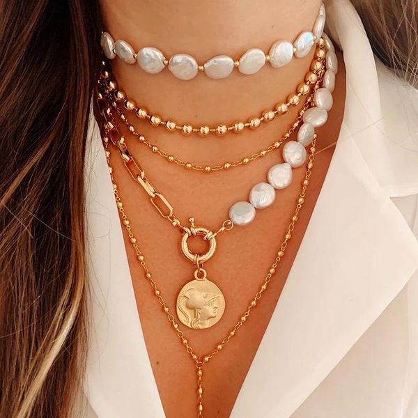 chains jastie fashion elegant pearl stitching clavicle chain banquet dress all-match chic necklace, Silver
chains jastie fashion elegant pearl stitching clavicle chain banquet dress all-match chic necklace, Silver