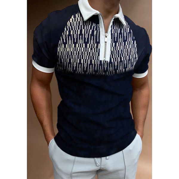 mesh pattern men s zipper polo shirt comfortable breathable fashionable cool daily travel work party, White;black
mesh pattern men s zipper polo shirt comfortable breathable fashionable cool daily travel work party, White;black