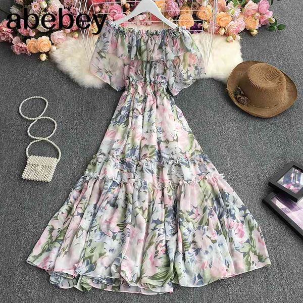 summer bohemian slash neck short sleeve dress high waist pleated waist ruffles print mid-length a-line dress 210715, Black;gray
summer bohemian slash neck short sleeve dress high waist pleated waist ruffles print mid-length a-line dress 210715, Black;gray