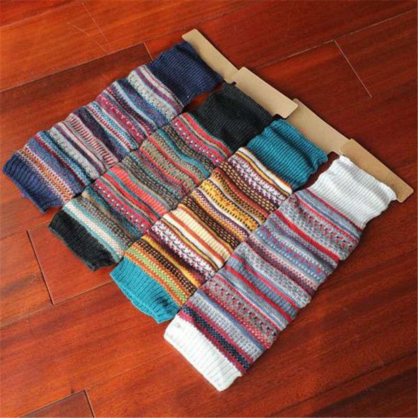 socks & hosiery autumn and winter color matching striped pile sock camouflage bohemian wool warm leg knee cover for women, Black;white
socks & hosiery autumn and winter color matching striped pile sock camouflage bohemian wool warm leg knee cover for women, Black;white